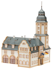 Faller 191835 -  Raadhuis met brandweerkazerne (HO)