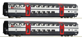 Roco 6200216 - SBB, Dubbeldekkerset 2e klas (set1) (HO|DC)