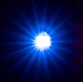 Faller 163742 - 5 zelf knipperende LEDs, blauw (ALG)
