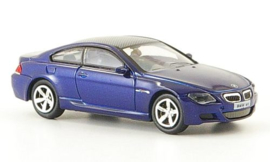 Ricko 38672 - BMW M6, blauw, 2006 (HO)