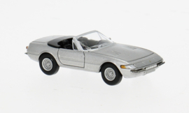 Brekina 22943 - Ferrari 365 GT/4 Daytona spider 1971, zilver (HO)