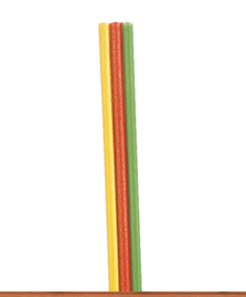 Brawa 3174 - Draad 3 x  0,14 mm², 5mtr, geel/rood/groen