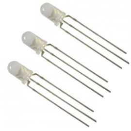 Digikeijs DR60084 - LED 3mm bi-color ROOD-GEEL