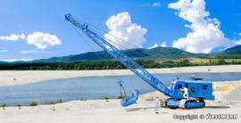 Kibri 11283 -MENCK graafmachine M154 LC (HO)