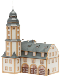 Faller 191835 -  Raadhuis met brandweerkazerne (HO)