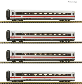 Fleischmann 7760004 - DB AG, 4-tlg. Set: Ergänzungswagen zum ICE 2 (BR 402) (N|DC)