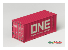 PT Trains 820030 - Container 20' ONE (HO)
