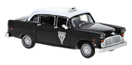 Brekina 58933 - Checker Cab, Sargent Winnipeg, 1974 (HO)