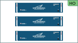 Atlas 20005733 - 45' Containers, NYK Logistics (3 Pack) (HO)