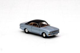 NEO 87333 - 1968 Ford Taunus P6 15M - Blauw/ Bruin Dak (HO)