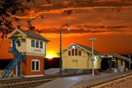 Kibri 38994 - Rondom het station (HO)