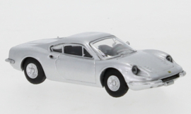 PCX87 870219 - Ferrari Dino 246 GT, zilver, 1969 (HO)