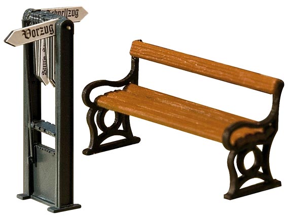 Faller 120233 - Displays voor treinbestemmingen (HO)