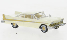 Brekina 19677 - Plymouth Fury, beige, 1958 (HO)