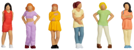 Noch 36517 - Figurenset, vrouwelijke tieners (N)