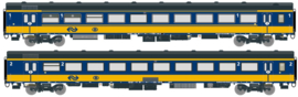 Exact Train EX11020 - NS, ICRm (A'dam-Brussel) Bpmez10 / Apmz10 (HO)