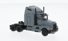 Brekina 85928 - Kenworth T 600, mat grijs, 1984 (HO)