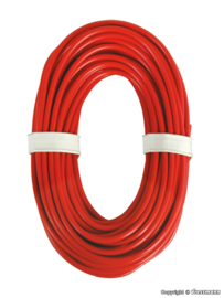 Viessman 6895 - Hoogstroomkabel 0,75 mm², rood, 10 m