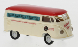Brekina 32732 - VW T1b Kasten, Midland Sign Service, 1960 (HO)