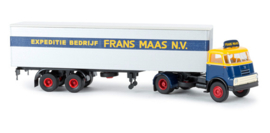 Brekina 85204 - DAF DO 2000 trekker/oplegger "Frans maas" (HO)