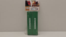 Con-Cor 0004-083564 - 45' Hi Cube containerset Evergreen (2 stuks) (HO)