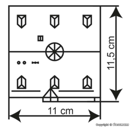 Kibri 38906 - Rathaus  Maichingen (HO)