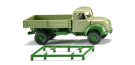 Wiking 042496 - Magirus kipper groen (HO)