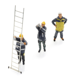 Artitec 5870009 - NS baanwerkers vanaf 1990 met ladder (HO)