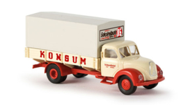 Brekina 42223 - Magirus Mercur PP, "Konsum Schokolade" (HO)