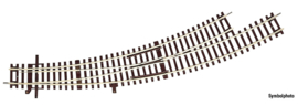 Roco 42472 - Bochtwissel links R3/4 (HO)