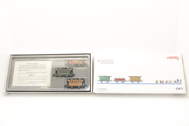 Märklin 43471 - Spanisch-Brötli-Bahn, Set personenwagens (HO|Digitaal)