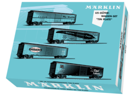 Märklin 45712 - Set US goederenwagens 'Tin Plate' (HO|AC)