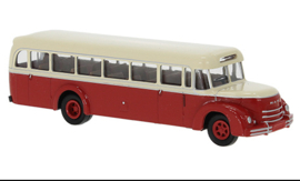 Brekina 59221 - MAN MKN Rundhauber rood/wit, lichtbeige/rood, 1952 (HO)