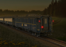 Trix 26470 - CIWL, Set Pullman-wagens "Edelweiß“ (HO|DC)