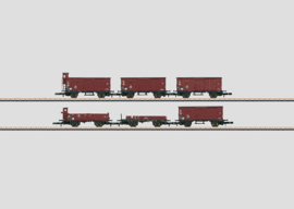 Märklin 86601 - DB, 6-delige set goederenwagens (Z)