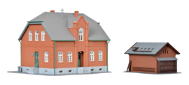 Kibri 38188 - Woonhuis Oberhausen met bijgebouw (HO)