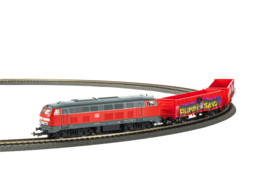 Piko 57032 - Start set kids, BR 218 met 2 goederenwagons (HO|DC)