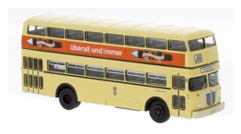 Brekina 61256 - Büssing D2U "Handelsgold" van de BVG (HO)
