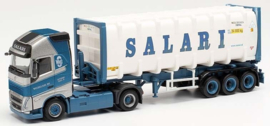 Herpa 314718 - Volvo FH Gl. 30 ft. B.Con. Salari (NL) (HO)