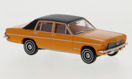 Brekina 20725 - Opel Admiral, oranje/zwart, 1969 (HO)