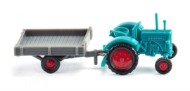 Wiking 095304 - Hanomag R 16 met trailer (N)