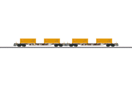 Märklin 47131 - Set containerwagens "Erdaushub Stuttgart 21" (HO)