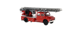 Brekina 45163 - MAN 520H DLK 30 van de brandweer van Berlijn, tijdperk III (HO)