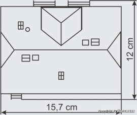 Vollmer 43570 - Kleine dorpsschool (HO)