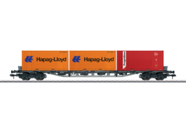 Märklin 58715 - DB, Universele container-draagwagon Sgjs 716 (1)