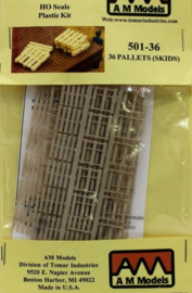 AM Models 501-36 - bouwkit voor 36 pallets (HO)