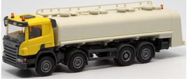 OLM Design 013 -   Scania P 8x2 tankwagen, geel/beige