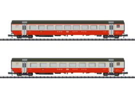 Minitrix 18721- SBB, wagenset "Swiss Express" deel 2 (N)