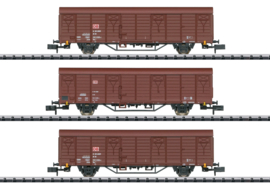 Minitrix 18901 - DB AG, Set goederenwagens type Gbs 258 (N)