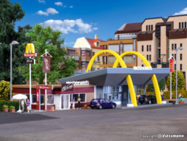 Vollmer 43635 - McDonald's restaurant met McCafe (HO)